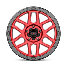 Load image into Gallery viewer, KM544 18X9 5X5.0 C-RED BLK-LP 18MM
