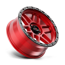 Load image into Gallery viewer, KM544 17X9 5X5.0 C-RED BLK-LP -12MM