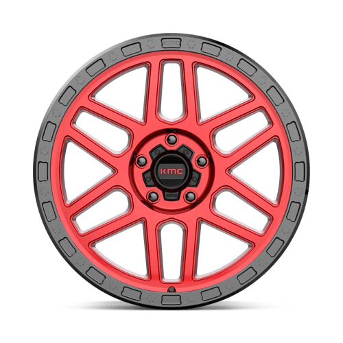 KM544 17X9 5X5.0 C-RED BLK-LP -12MM
