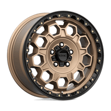 Load image into Gallery viewer, KM545 17X9 5X5.0 M-BRZ BLK LP -12MM