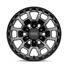 Load image into Gallery viewer, KM718 17X8.5 6X5.5 S-BLK GTCC 18MM