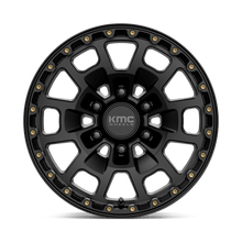 Load image into Gallery viewer, KM718 17X8.5 6X5.5 S-BLK 18MM