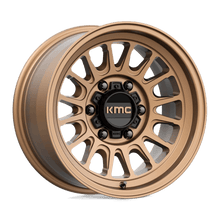 Load image into Gallery viewer, KM724 17X8.5 6X120 BRONZE 00MM