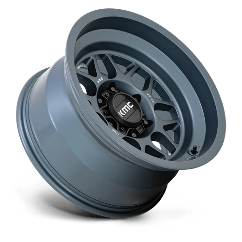 KM725 17X9 6X5.5 MTL-BLUE -38MM