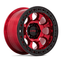 Load image into Gallery viewer, KM237 17X8.5 6X135 C-RED-BLK-RG 0MM