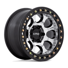 Load image into Gallery viewer, KM237 17X8.5 6X5.5 MACH-FC-BLK 0MM
