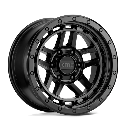 KM540 17X9 6X5.5 S-BLK -12MM