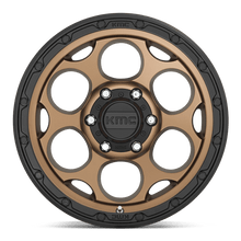 Load image into Gallery viewer, KM541 17X8.5 6X5.5 M-BRZ BLK LP 00MM