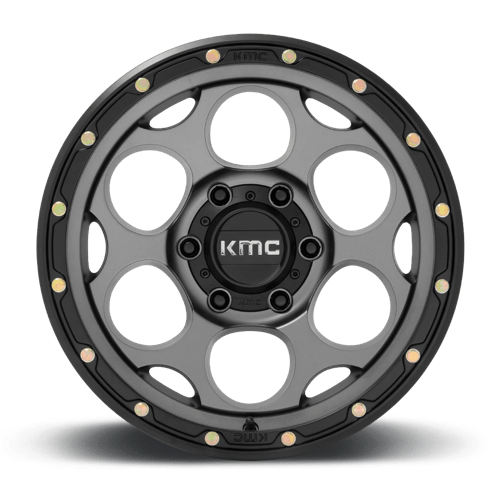 KM541 17X8.5 5X5.0 S-GRY BLK-LP 18MM
