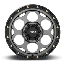 Load image into Gallery viewer, KM541 17X8.5 5X5.0 S-GRY BLK-LP 18MM