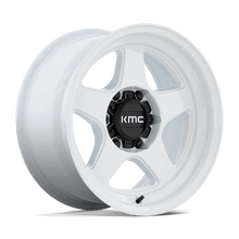 Load image into Gallery viewer, KM728 17X8.5 6X5.5 G-WHT -10MM