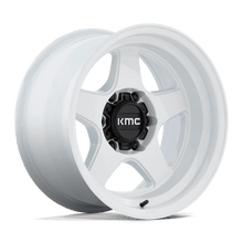 Load image into Gallery viewer, KM728 17X8.5 5X5.0 G-WHT 18MM
