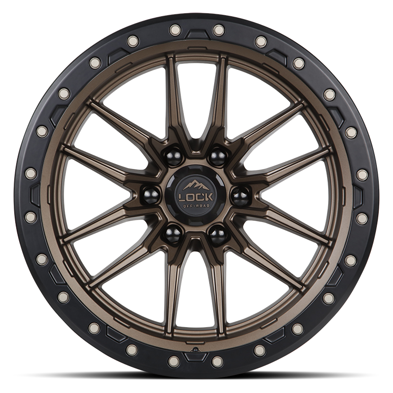 Lock Off-Road Wheels Krawler- Matte Bronze