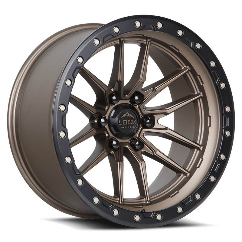 Lock Off-Road Wheels Krawler- Matte Bronze