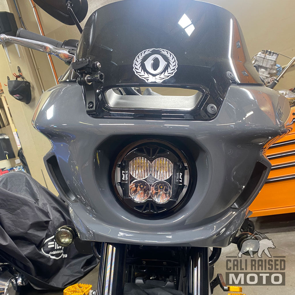 Cali Raised Moto Harley Davidson Low Rider ST Baja Designs LP4 Installation Labor