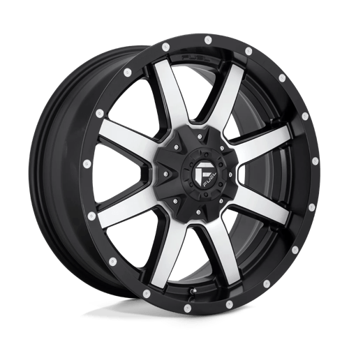 D537 17X9 6X135/5.5 MT-BLK-MACH -12MM