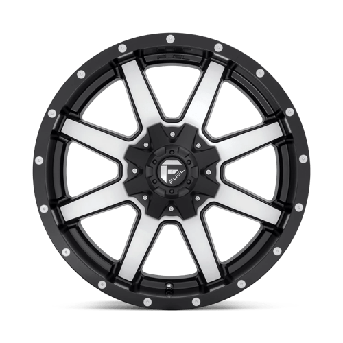 D537 17X9 6X135/5.5 MT-BLK-MACH -12MM