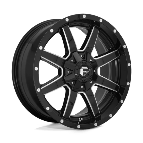 D610 18X9 5X4.5/5.0 GL-BLK-MIL -12MM