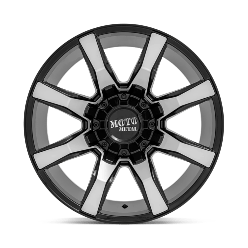 MO804 22X10 8X180 G-BLK MACH -18MM