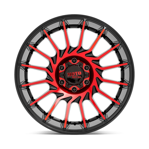 MO807 22X12 8X170 G-BLK MACH RTCC -44MM