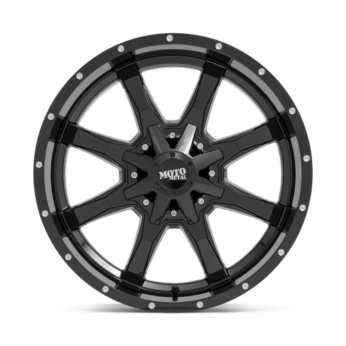 MO970 17X9 5X5.0/5.5 G-BLK MILL LP -12MM