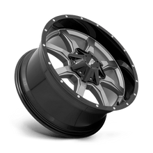 Load image into Gallery viewer, MO970 17X8 BLANK G-GRY BLK LP 00MM (98-130)