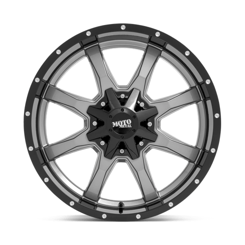 MO970 17X8 BLANK G-GRY BLK LP 00MM (98-130)