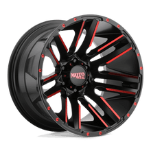 Load image into Gallery viewer, MO978 20X10 6X135 S-BLK MACH RTCC -24MM