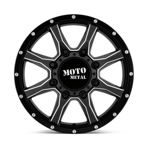 MO995 20X8.25 8X6.5 S-BLK MILL 127MM