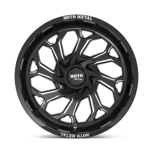 MO999 22X12 5X5.0/5.5 G-BLK MILL -44MM
