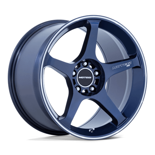 MR159 18X10.5 5X4.5 OB-BLU MCH 25MM