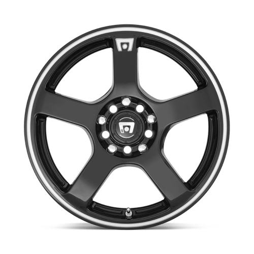 MR116 16X7 5X4.25/4.5 G-BLK MACH 40MM