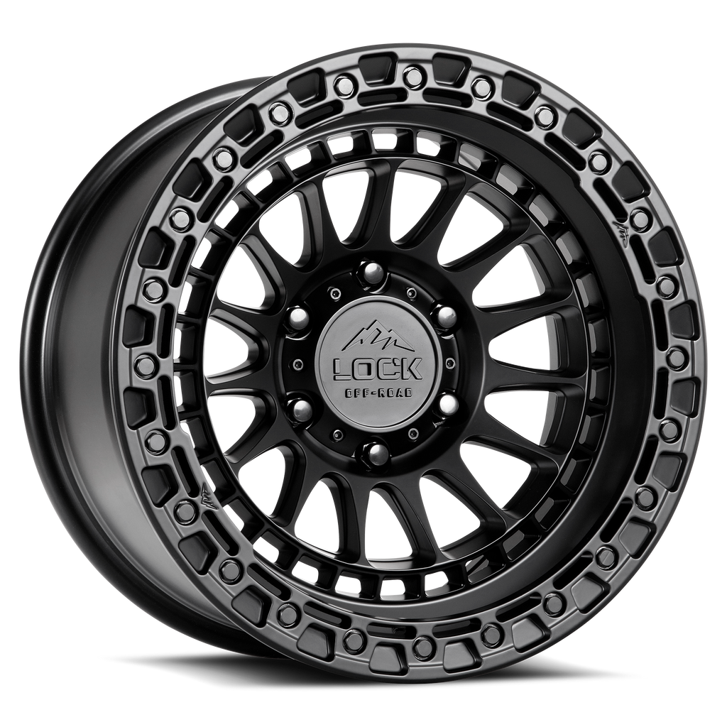 Lock Off-Road Wheels Mojave - Matte Black