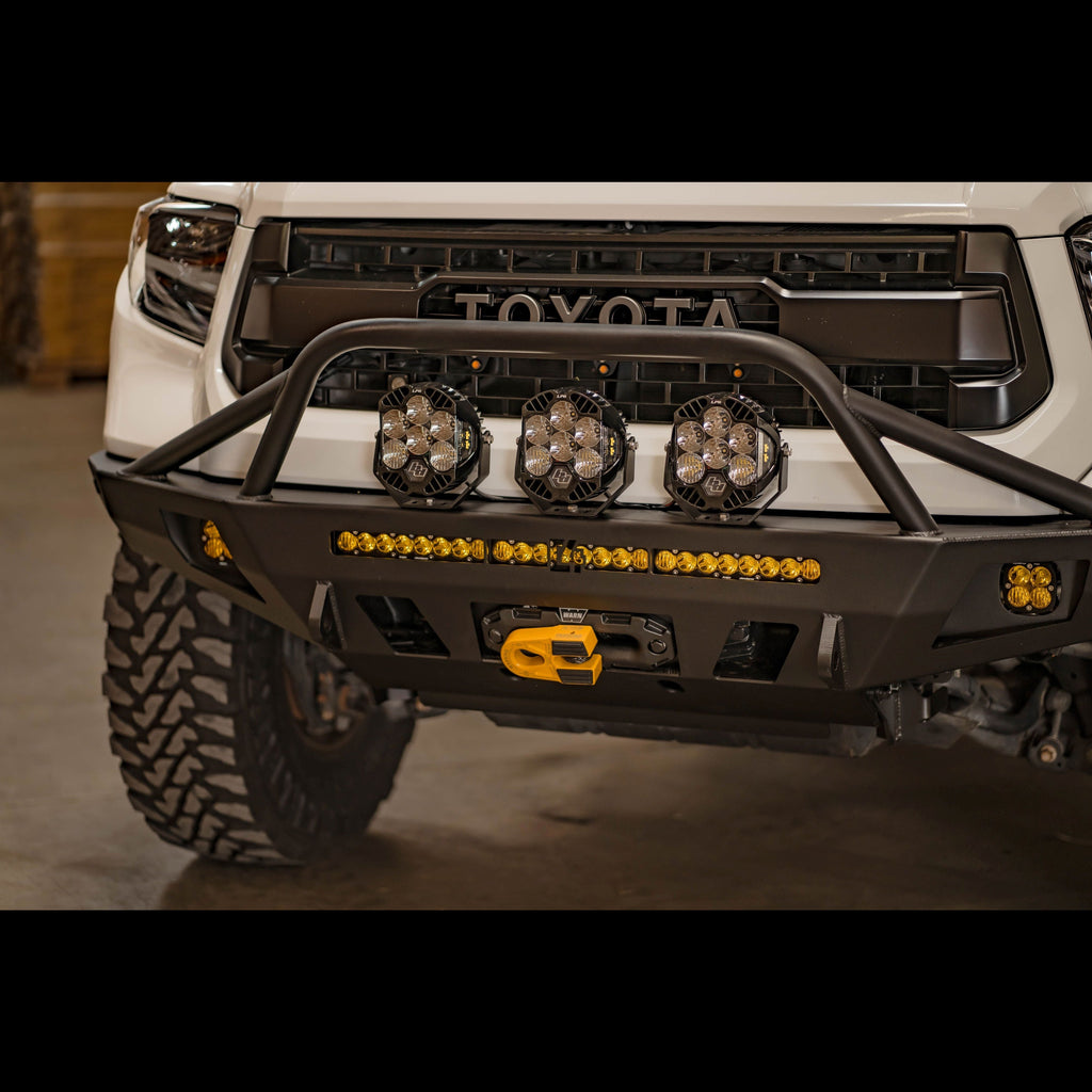 C4 Fabrication 14-21 2nd Gen Toyota Tundra Overland Series Front Bumper