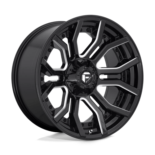 D711 20X10 6X135/5.5 GL-BLK-MIL -18MM