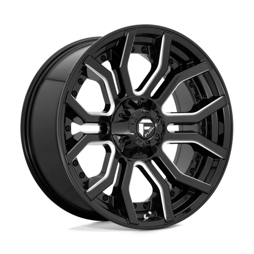 D711 22X10 8X6.5 GL-BLK-MIL -18MM