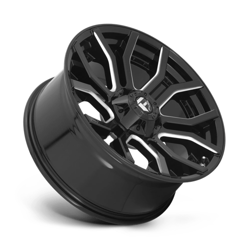 D711 22X10 8X180 GL-BLK-MIL -18MM