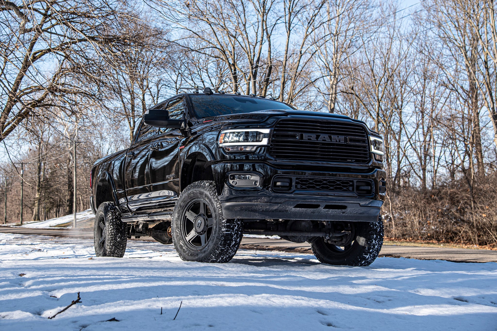 4 Inch Lift 4 Inch Lift Kit w/ 4-Link Ram 2500 (19-24) 4WD Gas – Cali Raised Offroad