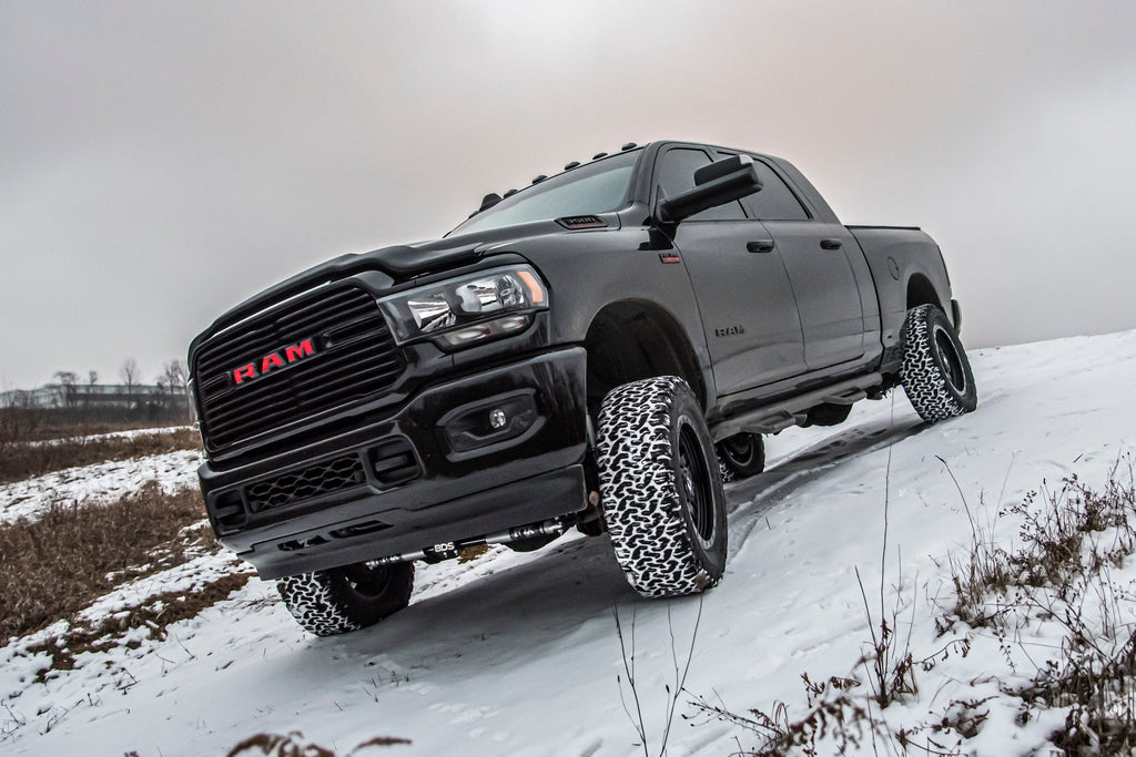 4 Inch Lift Kit w/ Radius Arm Ram 3500 w/ Rear Air Ride (19-24) 4WD Gas