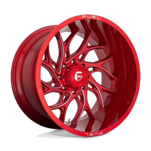 D742 22X12 8X6.5 GL-RED-MIL -44MM