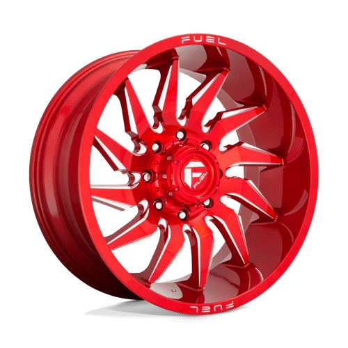 D745 22X12 6X5.5 GL-RED-MIL -44MM