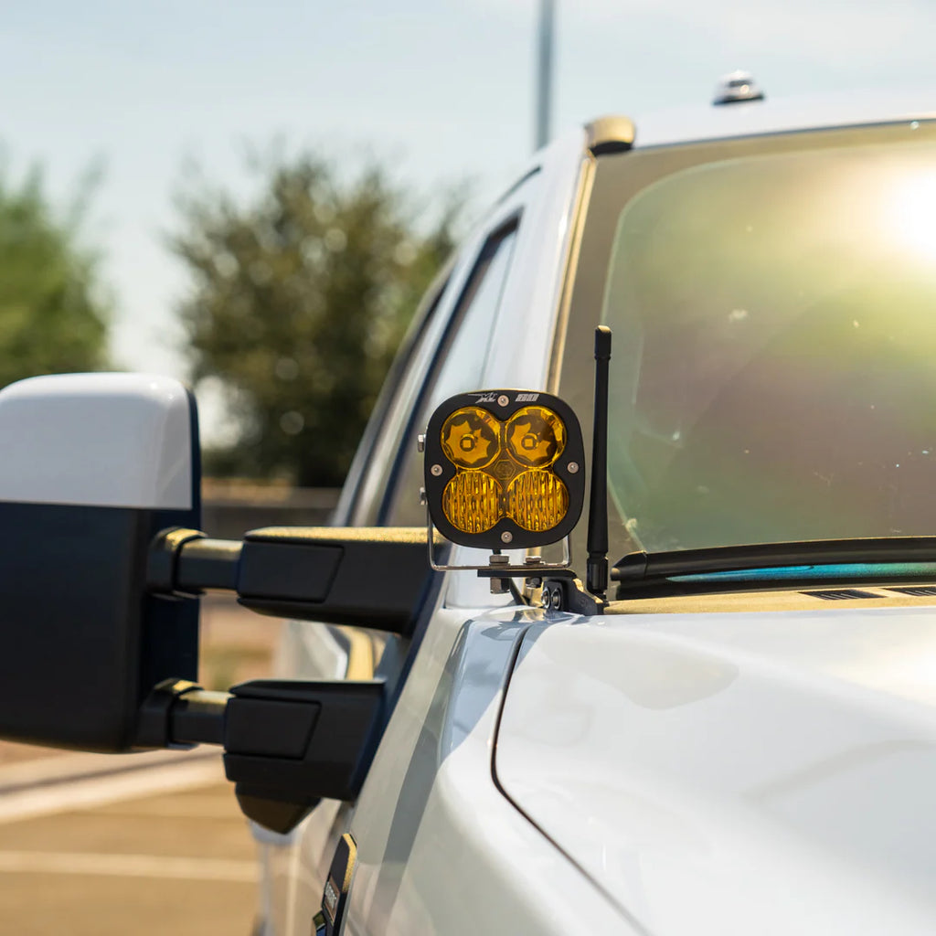 23-24 FORD SUPER DUTY SDHQ BUILT A-PILLAR LIGHT MOUNTS