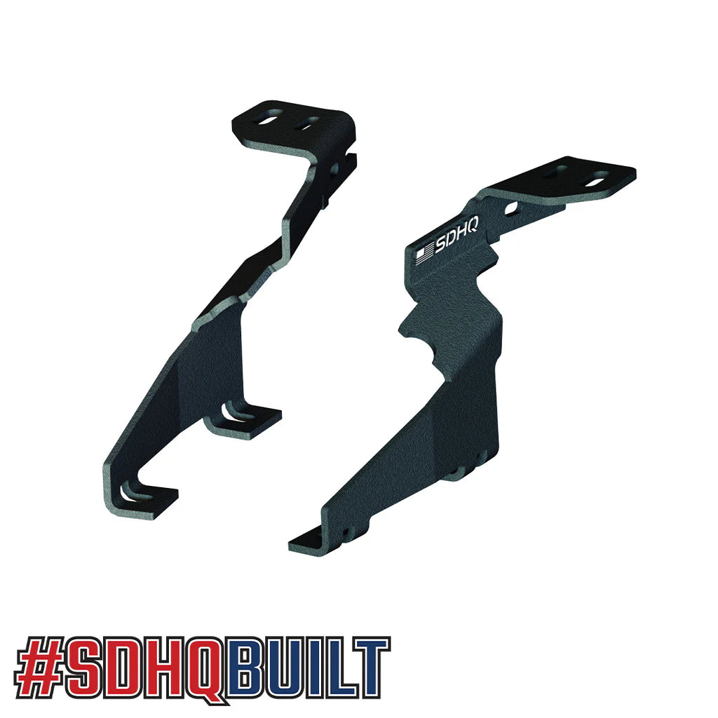 23-24 FORD SUPER DUTY SDHQ BUILT A-PILLAR LIGHT MOUNTS