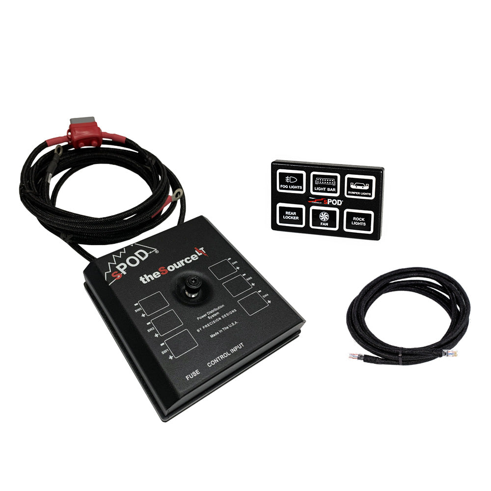 SourceLT w/ Mini6 for Universal w/ Battery Cables sPOD - 