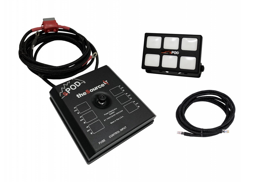 SourceLT w/ Mini6 for Universal w/ 84 Inch Battery Cables sPods -