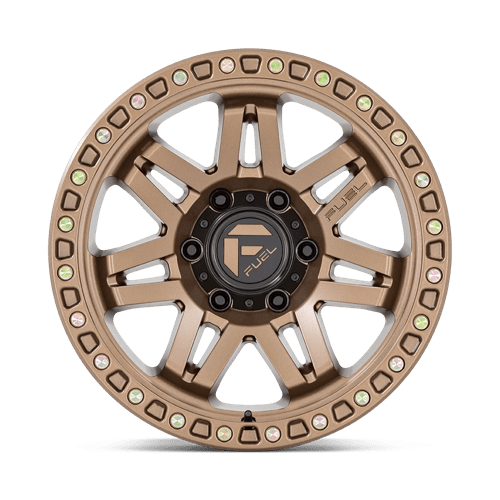 D811 17X9 6X5.5 M-BRNZ -12MM