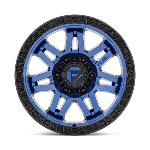 D813 17X9 6X5.5 DRK-BLUE BLK-RG -12MM