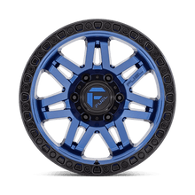 Load image into Gallery viewer, D813 17X9 6X5.5 DRK-BLUE BLK-RG -12MM