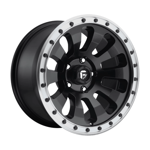 D629 17X9 5X5.0 MT-BLK-MBR -12MM