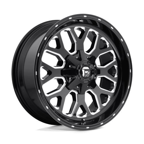 D588 20X10 5X5.5/150 GL-BLK-MIL -18MM